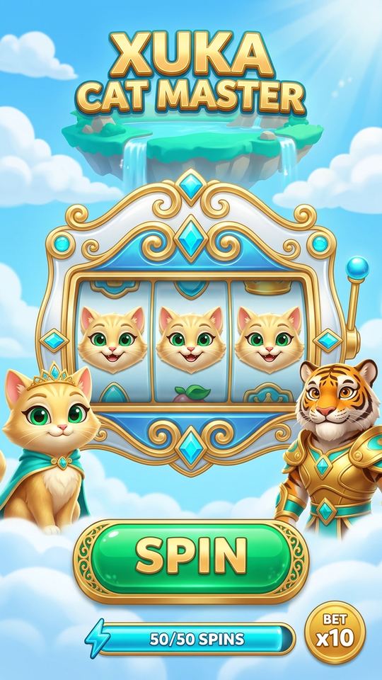 Azure Sky 3-Reel 2.5D Slot Machine