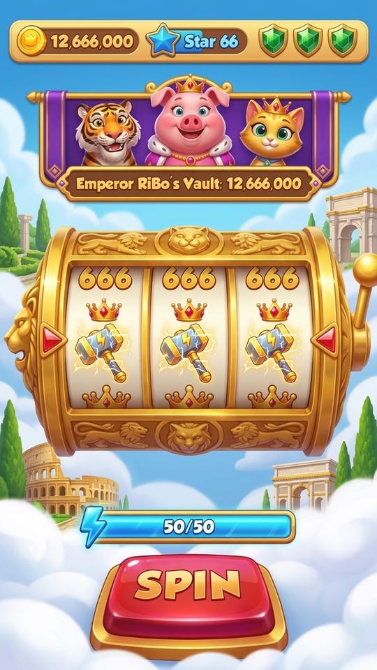 Roman Golden Colosseum 666 Slot
