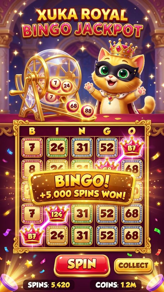 53 Minigame Royal Bingo Ball Jackpot Ui