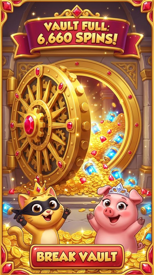 V100 056 Bonus 25D Billionaire 666 Royal Vault Break 9X16